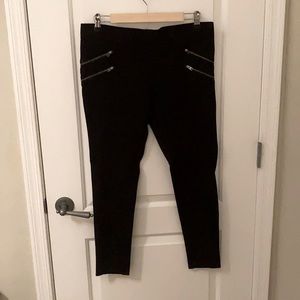 Express leggings - like new - zipper pockets